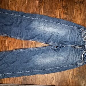 American Eagle Outfitters High Rise Baggy Denim Jeans